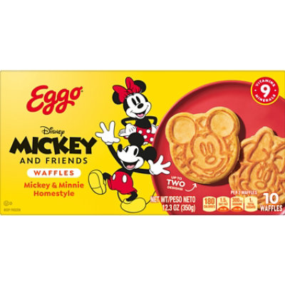 Eggo Frozen Waffles Homestyle Frozen Breakfast 10 Count - 12.3 Oz - Image 4