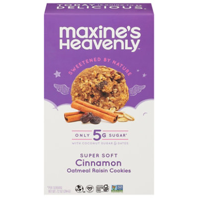 Maxines Heavenly Cookies Cinnamon Oatmeal Raisin - 7.41 Oz - Image 3