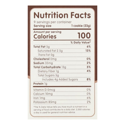 Maxines Cookie Gluten Free Chocolate Chip - 7.41 Oz - Image 4