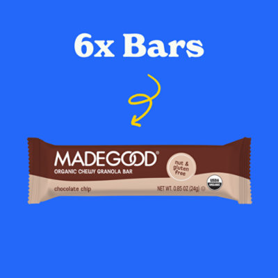 MadeGood Chocolate Chip Granola Bars - 5.1 Oz - Image 2