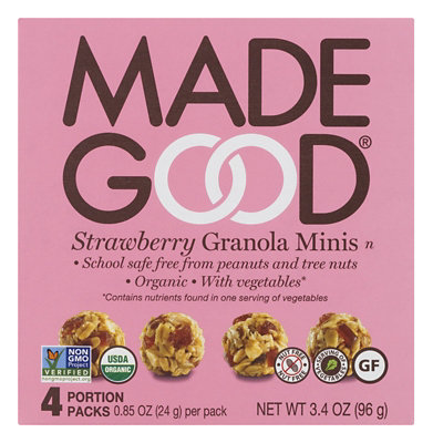Made Good Apple Strawberry Granola Bars - 3.4 Oz - Image 1