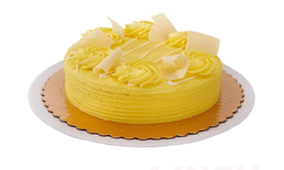 Bakery Cake Lemon Mousse 4 Inch - Each