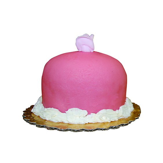 Bakery Cake Princess Pink 4 Inch - Each