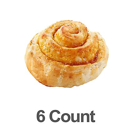 Bakery Cinnamon Twirls 6 Count - Each - Image 1