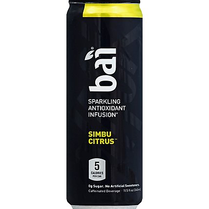 bai Antioxidant Infusion Beverage Sparkling Simbu Citrus - 11.5 Fl. Oz. - Image 2