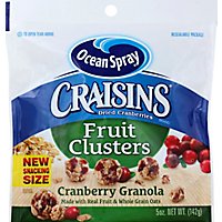 Ocean Spray Craisins Cranberries Dried Fruit Clusters Cranberry Granola - 5 Oz - Image 2