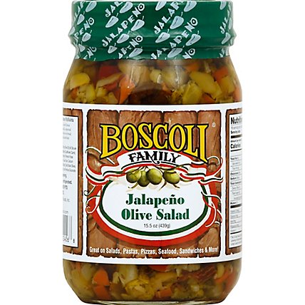 Boscoli Olive Salad Jalapeno - 16 Oz - Image 2
