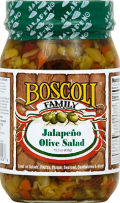 Boscoli Olive Salad Jalapeno - 16 Oz - Image 2