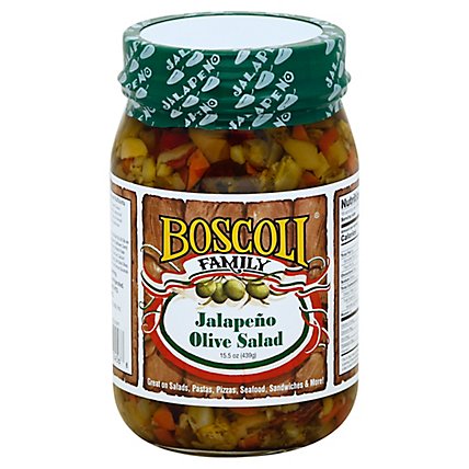 Boscoli Olive Salad Jalapeno - 16 Oz - Image 1