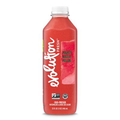 Evolution Fresh Mighty Watermelon Cold Pressed Watermelon & Lemon Juice Blend - 32 Fl. Oz​. - Image 1