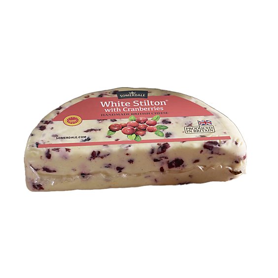 Somerdale White Stilton Cheese With Cranberries 0.30 LB
