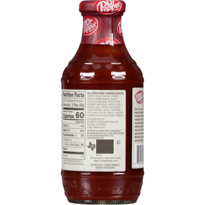 Stubb's Dr Pepper Barbecue Sauce - 18 Oz - Image 2
