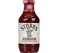 Stubb's Dr Pepper Barbecue Sauce - 18 Oz