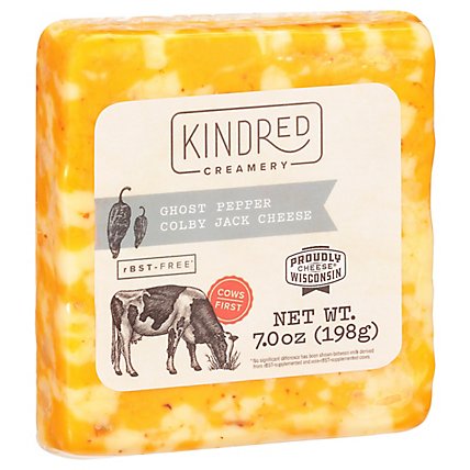 Kindred Creamy Cheese Colby Jack Ghost Pepper - 7 Oz - Image 2