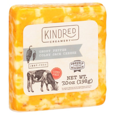Kindred Creamy Cheese Colby Jack Ghost Pepper - 7 Oz - Image 1