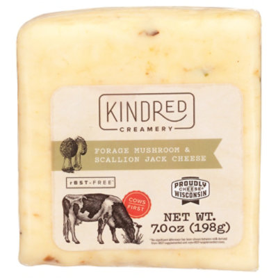Kindred Creamery Forage Mushroom & Scallion Jack - 7 Oz - Image 3