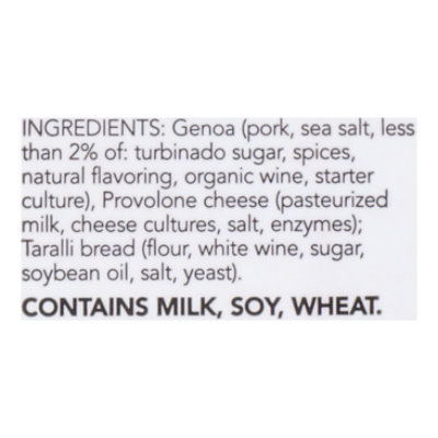 Niman Ranch Snack Pk Genoa Provolone Taralli Abf - 3 Oz - Image 4