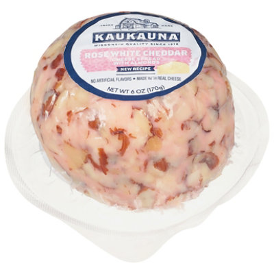 Kaukauna Rose White Cheddar Spreadable Cheese Ball - 6 Oz - Image 3