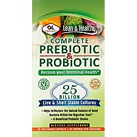 Ol Lean & Healthy Prebiotic & Probiotic Dietary Supplement - 30 Count - Image 1