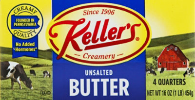 Kellers Unsalted Elgin Quarters - 1 Lb - Image 2