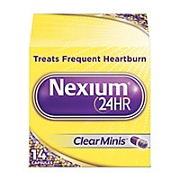 Nexium Acid Reducer Capsules 24 Hr 20 mg Delayed-Release Clear Minis - 14 Count - Image 2