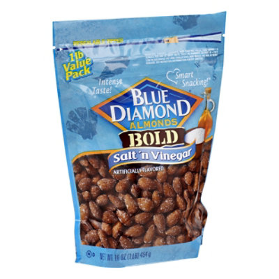 Blue Diamond Almonds Bold Salt N Vinegar Bag - 16 Oz - Image 4