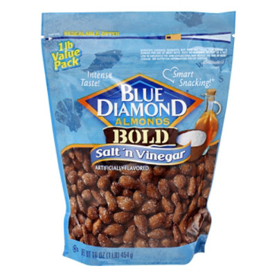 Blue Diamond Almonds Bold Salt N Vinegar Bag - 16 Oz - Image 5