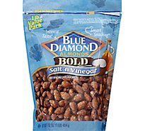 Blue Diamond Almonds Bold Salt N Vinegar Bag - 16 Oz