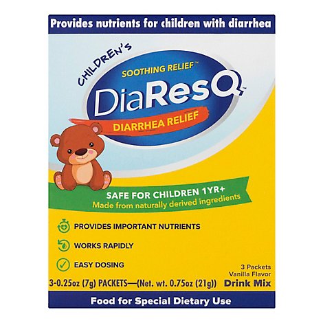 DiaResQ Childrens Relief - 3 Count