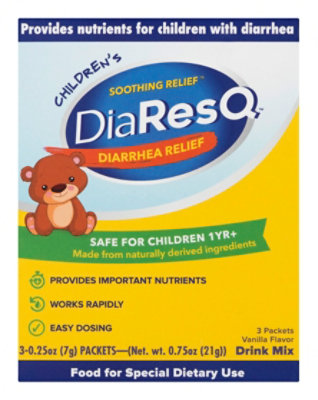 DiaResQ Childrens Relief - 3 Count