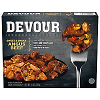 Devour Frozen Meals Angus Beef Sweet & Smoky - 10 Oz - Image 3