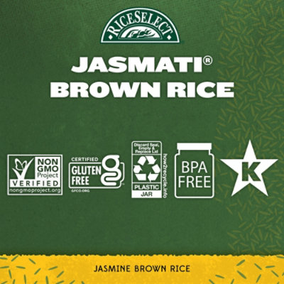 RiceSelect Rice Brown Jasmati - 30 Oz - Image 3