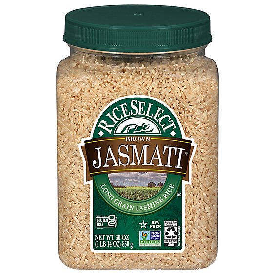 RiceSelect Rice Brown Jasmati - 30 Oz
