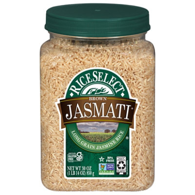 RiceSelect Rice Brown Jasmati - 30 Oz - Image 1