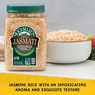 RiceSelect Rice Brown Jasmati - 30 Oz - Image 4