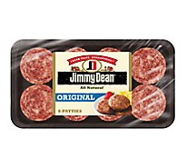 Jimmy Dean Premium All Natural Pork Sausage Patties 8 Count - 12 Oz