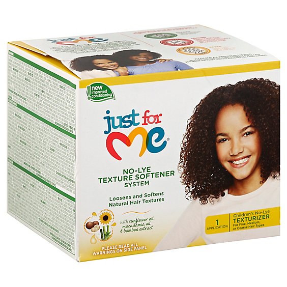 Just For Me Childrens No Lye Texture Softener Kit - Each