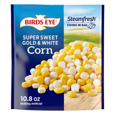 Birds Eye Steamfresh Gold And White Corn Frozen Vegetables - 10.8 Oz