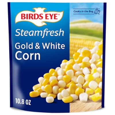 Birds Eye Steamfresh Gold And White Corn Frozen Vegetables - 10.8 Oz - Image 1