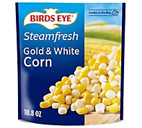 Birds Eye Steamfresh Gold And White Corn Frozen Vegetable - 10.8 Oz