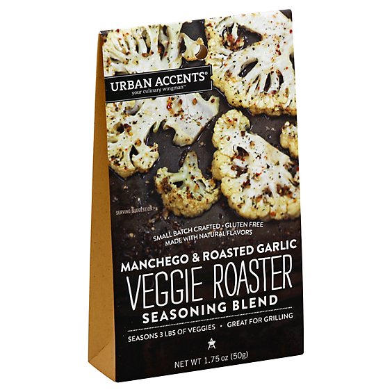Urban Accents Seasoning Blend Veggie Roaster Manchego & Roasted Garlic - 1.75 Oz