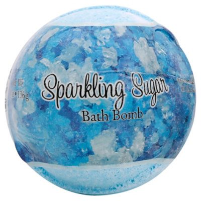 Sparkling Sugar Bath Bomb - 4.8 Oz - Image 1