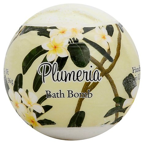 Plumeria Bath Bomb - 4.8 Oz
