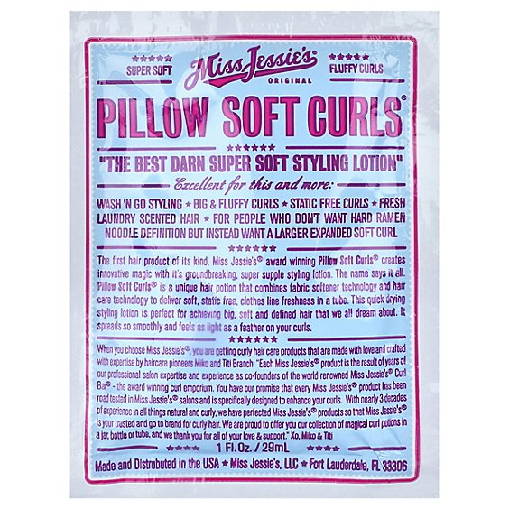 Mj Pillow Soft Curls Pkt - 1 Each