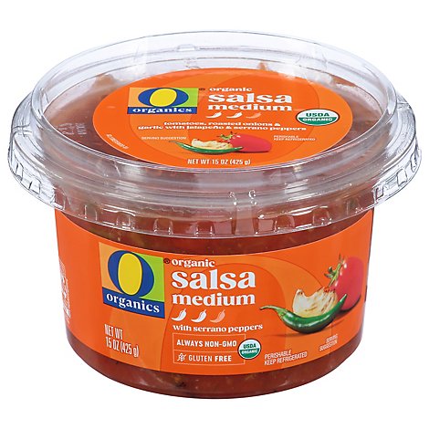 O Organics Organic Salsa Medium - 15 Oz