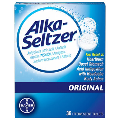 Alka-Seltzer Original Antacid Tablets - 36 Count - Image 3