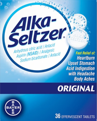 Alka-Seltzer Original Antacid Tablets - 36 Count - Image 2