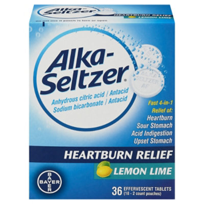 Alka-Seltzer Lemon Lime - 36 Count - Image 3