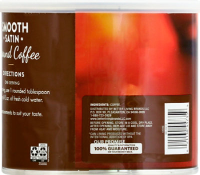 Signature SELECT Coffee Ground Dark Roast Smooth Satin - 24.2 Oz - Image 6