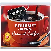 Signature SELECT Coffee Ground Dark Roast Gourmet Blend - 24.2 Oz - Image 2